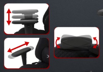 E-WINロータイプ座椅子ゲーミングチェア